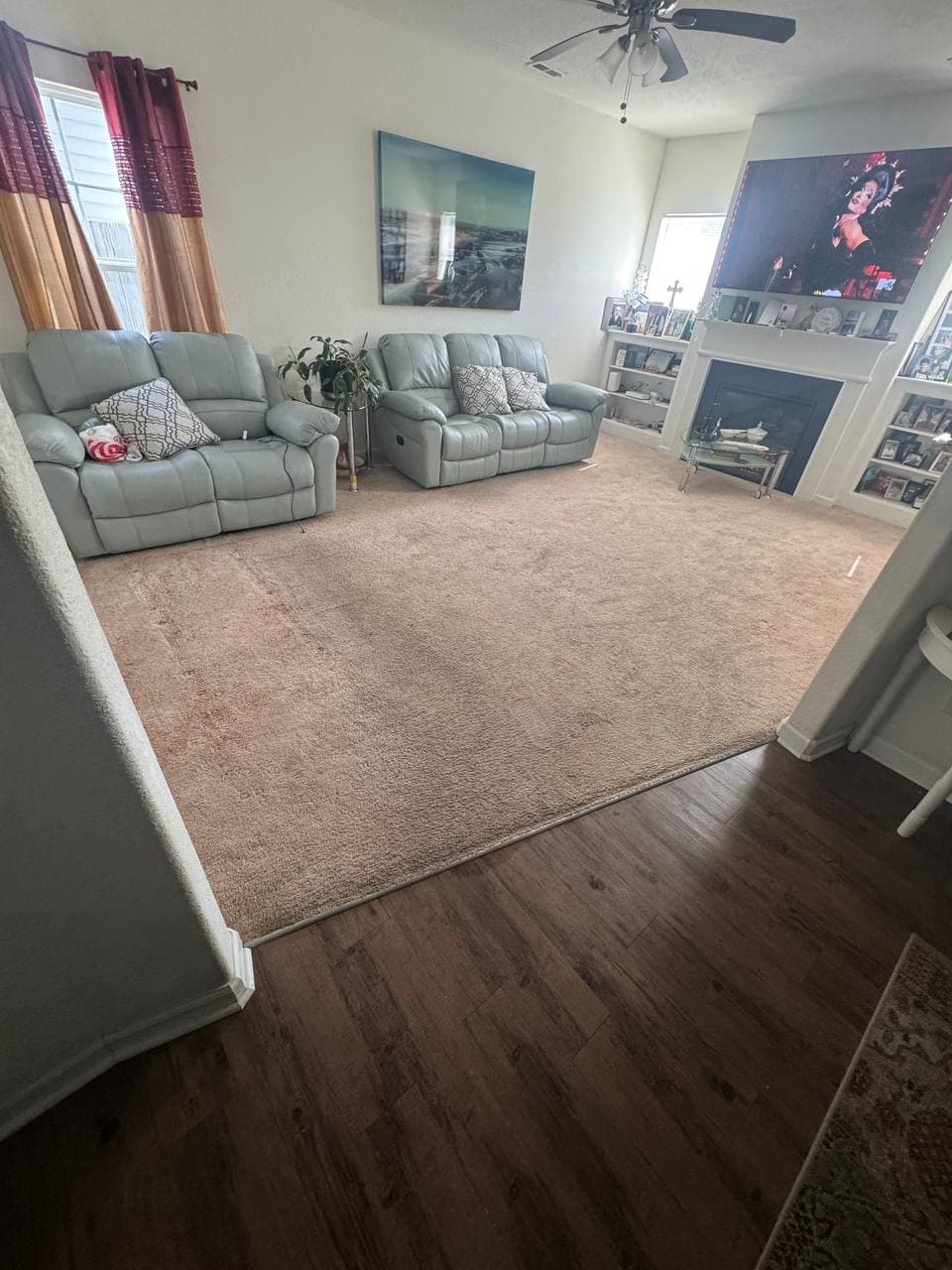 Before and after deep cleaning result before